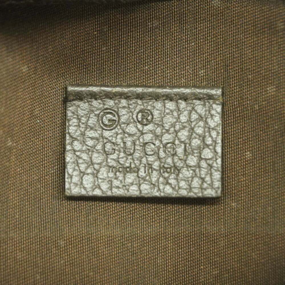 GUCCI Brown Canvas Backpack - Picture 5 of 11